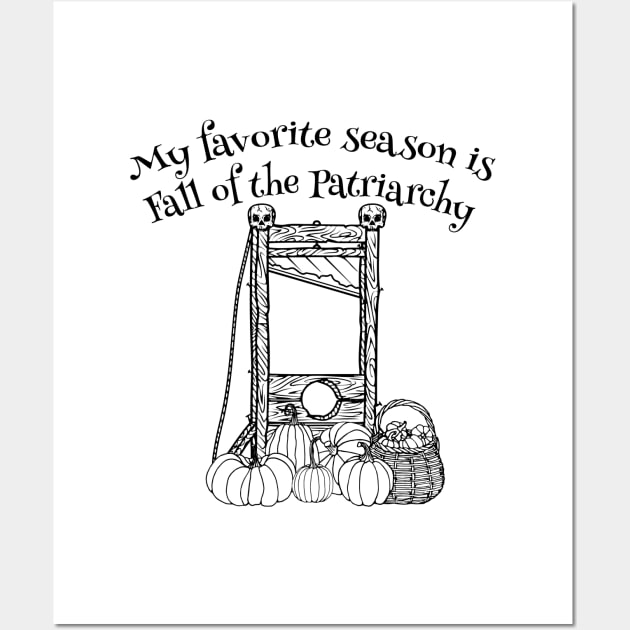 My Favorite Season - Black Text Wall Art by Geeks With Sundries